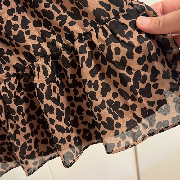 Lulu babydoll leapard print dress - Picture 5 of 6